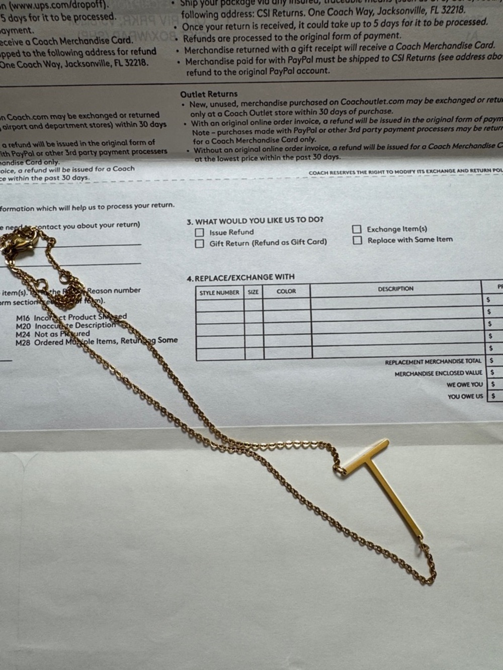 Savvy Cie 14K Statement XL Initial Letter Necklace T